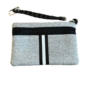 Silvia - Neoprene Pouch with wristlet handle brand new no tags